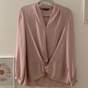 Adrianna Papell Pink Blouse